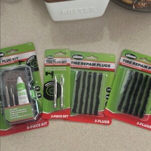 Slime Tire Repair Kit and Plugs Set